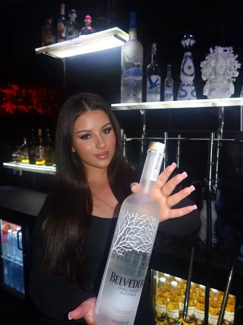 Belvedere vodka at Medusa Lounge